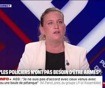 Replay BFM Politique - Ce n'est pas la chaleur qui tue, c'est l'inaction climatique: Mathilde Panot (LFI) pointe du doigt le gouvernement
