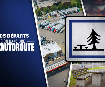 Replay Grands départs : immersion dans une aire d'autoroute
