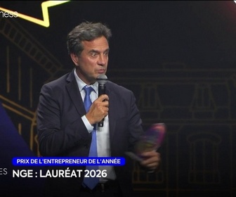 Replay Edition spéciale - Jean Bernadet, président de NGE, élu entrepreneur de l'année aux territoires Awards 2026