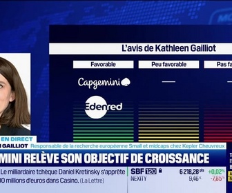 Replay BFM Bourse - Capgemini plus forte hausse, ses prévisions surprennent le marché - 28/10