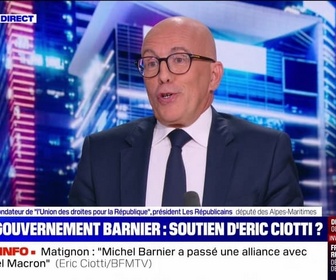 Replay Tout le monde veut savoir - Ciotti : Barnier une coalition des contraires - 10/09