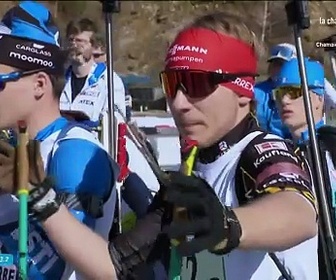 Replay Biathlon - Championnat du monde jeunes - relais messieurs