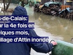 Replay TANGUY DE BFM - Le village d'Attin, dans le Pas-de-Calais, inondé pour la 4e fois depuis novembre dernier