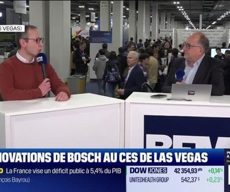 Replay Tech & Co, la quotidienne - Guillaume Pluchet (Bosch) : les innovations de Bosch au CES de Las Vegas - 14/01