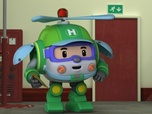 Replay Robocar Poli à la rescousse de Vroum Ville - Carton d'invitation