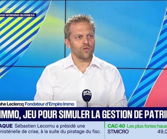 Replay Good Morning Business - Empire Immo, jeu pour simuler la gestion de patrimoine