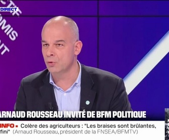 Replay BFM Politique - Arnaud Rousseau revient sur le montant de sa rémunération par sa société Avril