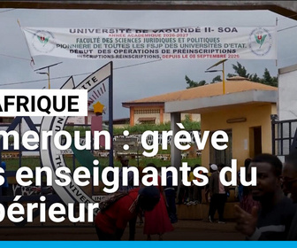 Replay Journal de l'Afrique - Au Cameroun, la grève illimitée du Syndicat national des enseignants du supérieur se poursuit