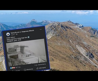 Replay Pologne : la neige tombe dans les Tatras au mois d'août, une première en 15 ans
