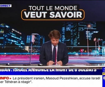 Replay Tout le monde veut savoir - Attaque de l'Iran : quelle riposte d'Israël ? - 02/10