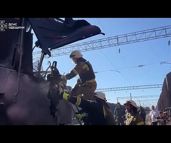 Replay Guerre en Ukraine : deux morts dans une attaque de drone russe visant un train