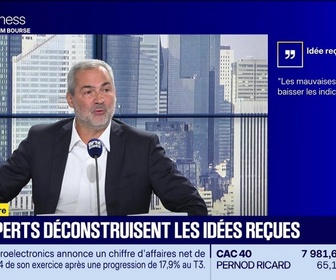 Replay BFM Bourse - Mythomètre : Les mauvaises nouvelles font baisser les indices boursiers, FAUX répond David Kruk - 29/10