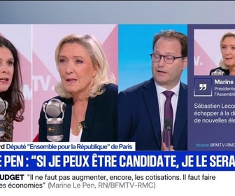 Replay Apolline de 9 à 10 - Présidentielle: Je regrette que le RN (...) laisse entendre que ce sont les juges qui décideront qui va être le candidat, déclare Sylvain Maillard, député EPR