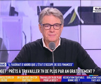 Replay Les Grandes Gueules - Prêts à travailler gratuitement 7 heures de plus par an pour faire des économies ?