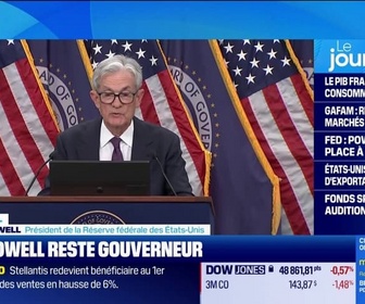 Replay Good Morning Business - Fed : Jérôme Powell laisse sa place à Kevin Warsh