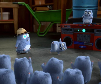 Replay Grizzy et les lemmings - Electro Ranger Lemming