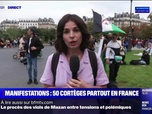 Replay BFM Story Week-end - Story 1 : Manifestations : 50 cortèges partout en France - 21/09