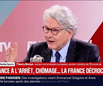 Replay Face à Face - Augmentation du prix des carburants: Cette augmentation elle a un nom, elle s'appelle Donald Trump, assure Thierry Breton, ancien ministre de l'Économie
