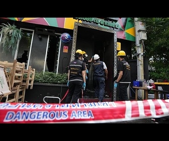 Replay Incendie dans un bar à Bangkok : au moins 27 morts, des dizaines de blessés