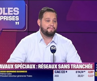 Replay Paroles d'entreprises - Romain Brefort (LMJ Travaux Spéciaux) : LMJ Travaux Spéciaux, réseaux sans tranchée - 06/12