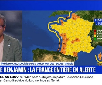 Replay Marschall Truchot : Tempête Benjamin, 18 départements en vigilance orange - 22/10