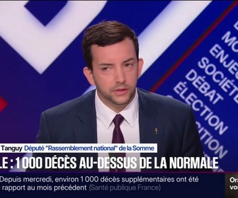 Replay BFM Politique - Canicule: La plupart de ces morts auraient pu être évitée, affirme Jean-Philippe Tanguy