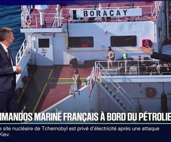 Replay 20H BFM - Flotte fantôme russe, Marine nationale, garde à vue... Ce que l'on sait sur le pétrolier stationné au large de Saint-Nazaire