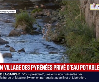 Replay BFM Première - Sécheresse: la commune d'Arrens-Marsous (Hautes-Pyrénées) privée d'eau potable