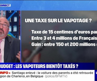 Replay Le Dej Info - Budget : les vapoteurs bientôt taxés ? - 23/10