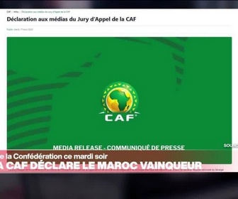 Replay Journal de l'Afrique - CAN-2025 : la CAF déclare le Maroc vainqueur et retire le titre au Sénégal