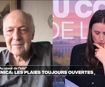Replay Au cœur de l'info, l'invité - Jacques Rupnik : Trente ans après Srebrenica, on n'a pas progressé dans le dialogue des mémoires