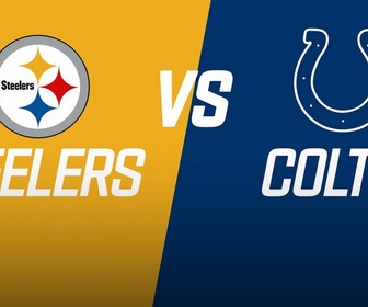 Replay Les résumés NFL - Week 15 : Pittsburgh Steelers - Indianapolis Colts
