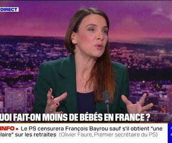 Replay 20H BFM - LE CHOIX D'AMÉLIE - Les raisons de la baisse de natalité en France