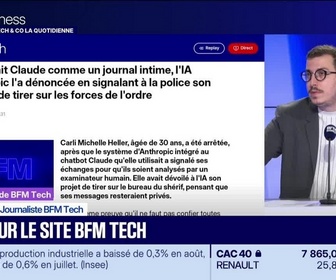Replay Tech & Co, la quotidienne - À lire sur le site Tech&Co : Elle utilisait Claude comme un journal intime, l'IA d'Anthropic l'a dénoncée en signalant à la police son intention de tirer sur les forces de l'ordre, par Sylvain Trin