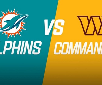 Replay Les résumés NFL - Week 13 : Miami Dolphins @ Washington Commander