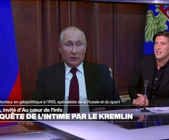 Replay Au cœur de l'info, l'invité - Lukas Aubin : le virilisme d'Etat de Poutine s'est transformé en instrument géopolitique