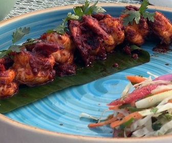 Replay Inde : le curry de crevettes - Voyage en cuisine