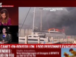 Replay BFM Grand Soir - Feu à Canet-en-Roussillon : 1 500 personnes évacuées - 02/07