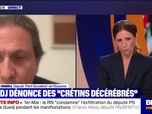 Replay Perrine jusqu'à minuit - Le PS Guedj exfiltré du cortège parisien - 01/05