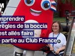 Replay ROBIN DE BFM - Comprendre les règles de la boccia: notre reporter est allé faire une partie au Club France