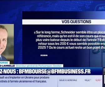 Replay BFM Bourse - Culture Bourse : Sur le long terme, Schneider semble être un placement de référence, mais qu'en est-il de son cours qui n'augmente plus voire baisse depuis le début de l'année ? , par Julie Cohen-Heurton - 09/06