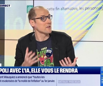 Replay Good Morning Business - Culture IA : Soyez poli avec l'IA, elle vous le rendra, par Anthony Morel - 12/11