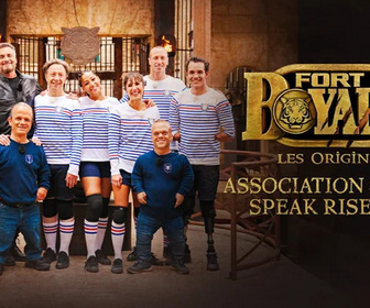 Replay Fort Boyard - Association Stand Speak Rise Up !
