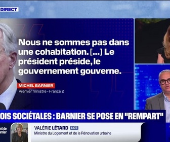 Replay Le 120 minutes - Lois sociétales : Barnier se pose en rempart - 22/09