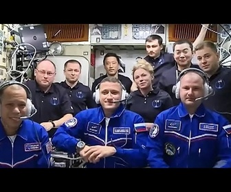 Replay Deux Russes et un Américain rejoignent la Station spatiale internationale