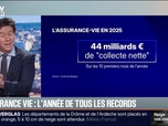 Replay BFM Première - BFM éco : Assurance vie, l'année de tous les records - 24/12