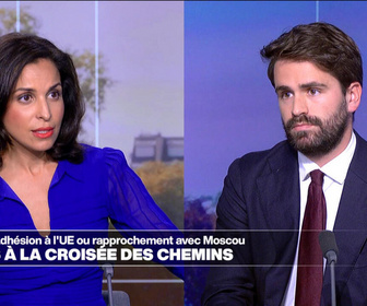Replay Au cœur de l'info, l'invité - Romain Le Quiniou: la Moldavie est un terrain d'expérience pour Moscou