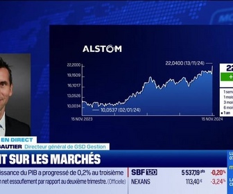 Replay BFM Bourse - Alstom sur un train d'enfer en bourse - 15/11