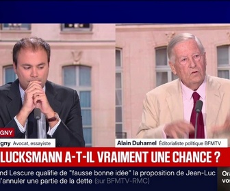 Replay SIGNÉ CONSIGNY - Raphaël Glucksmann, candidat pour la présidentielle: Il a une microchance s'il se bouge un peu, estime Charles Consigny, avocat, essayiste