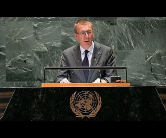 Replay Président letton : Mettre fin aux liens énergétiques avec la Russie est un choix politique